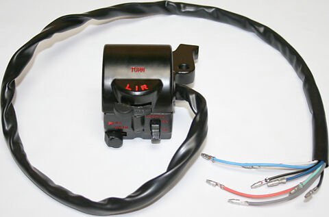 Honda CB400F CB360T CL360K1 bar switch assembly left (clutch) side (european version) 35200-377-671