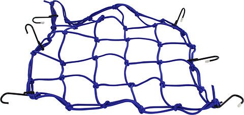 Universal motorcycle blue cargo helmet net