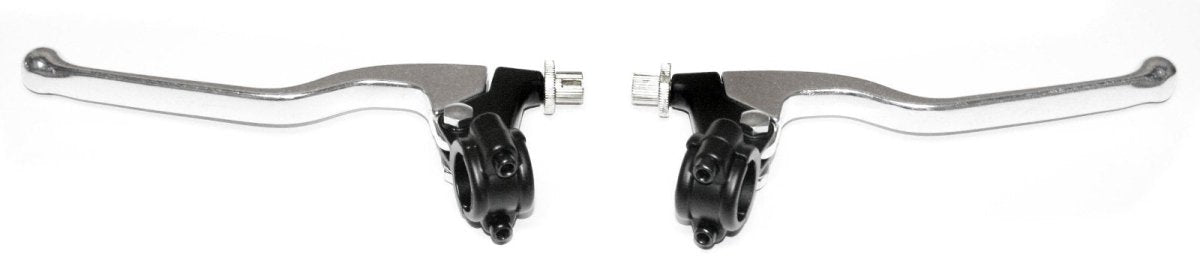 Universal motorcycle brake and clutch lever assembly set 2 7 8 in.
