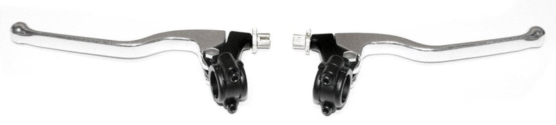 Universal motorcycle brake and clutch lever assembly set 2 7 8 in.