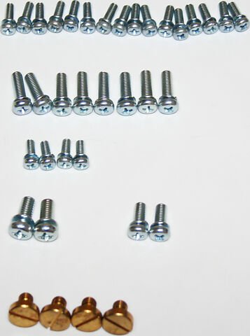 Honda CB550F CB550K CB500K CB500T carburetor screw kit
