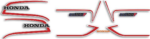Honda CB1100F complete decal set blue and white canadian model