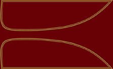 Honda CB500T gas tank decals glory brown metallic candy antares red