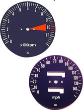 Charger l&#39;image dans la galerie, CB750F 1978 Speedo &amp; Tachometer Face Plate Set ~ MPH - VintageCB750