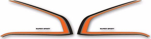Honda CB750F gas tank stripe decals
