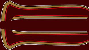 Honda CB750K gas tank stripe decals