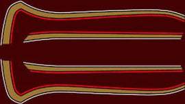 CB750K 1977 Gas Tank Stripe Decals - VintageCB750