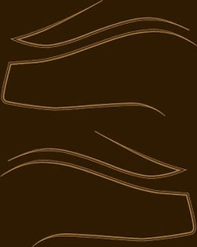 Honda CB750K gas tank stripe decals candy bayard brown model