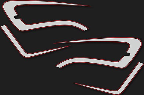 Honda CB750SC complete decal set