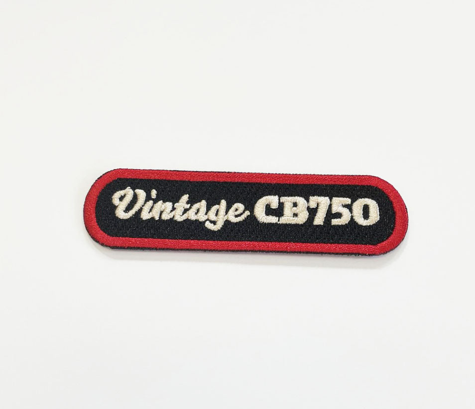 Logo patch 4 x 1 in. motorcycle garage patch