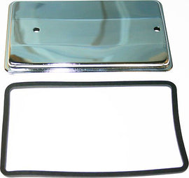 Chrome Starter Motor Cover w Gasket - VintageCB750