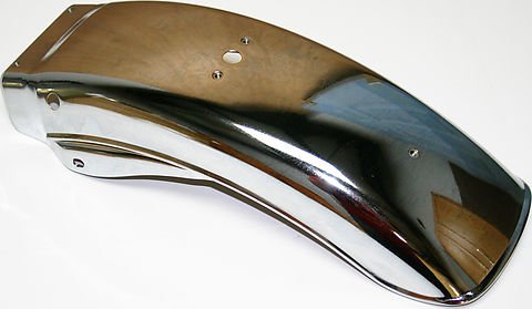 Honda CB400F CB350F chrome rear fender stock style 80105-333-000