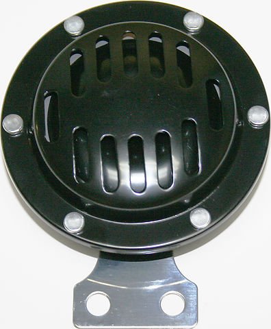 Universal motorcycle classic black horn 12 volt