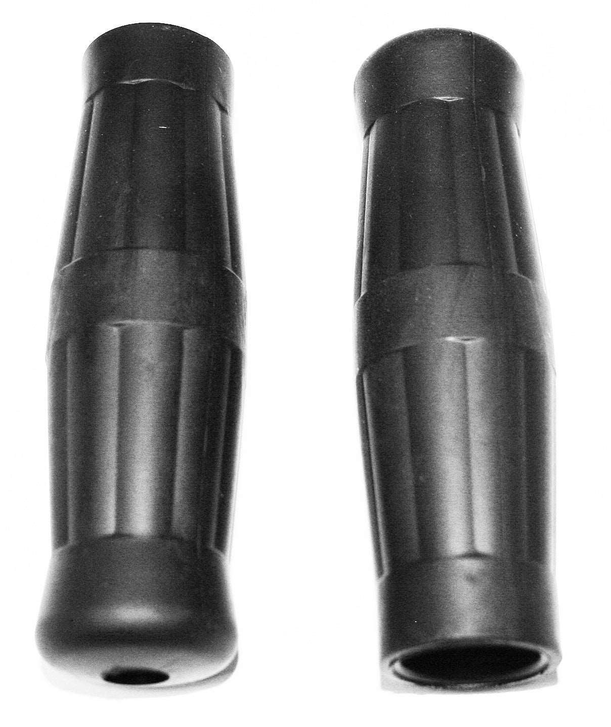 Classic black coke bottle grips for 7 8 inch handlebars