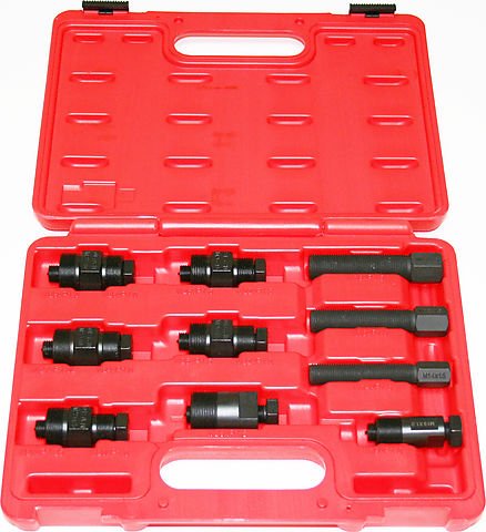 Universal motorcycle combination flywheel puller driver set