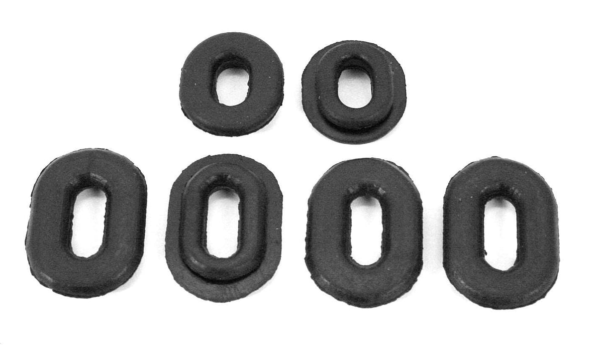 Honda CB750 complete sidecover rubber set of 6 17247-303-000