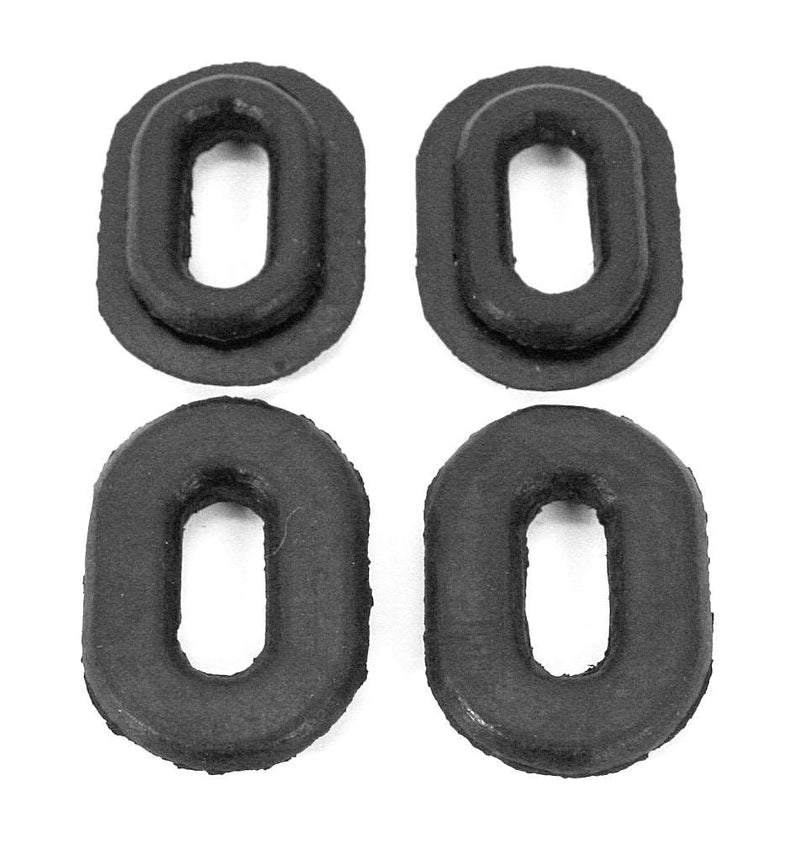 Honda CB750A complete sidecover rubber set of 4 17247-303-000