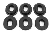 1979-82 Honda CB750F Complete Sidecover Rubber Set/6