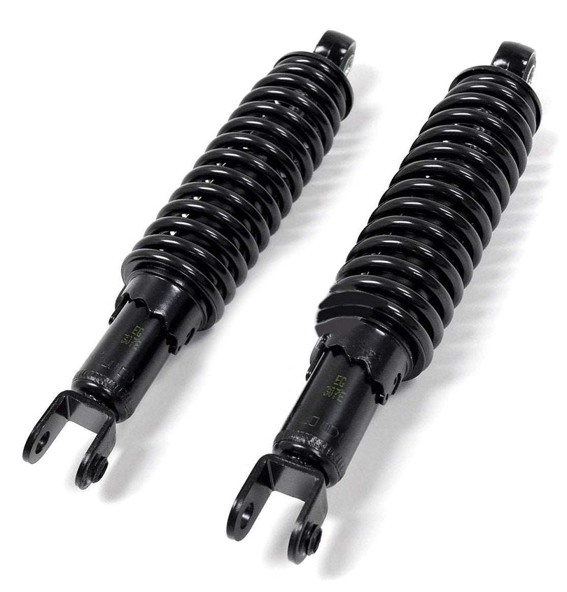 Universal black 290mm shorty motorcycle shock absorber set