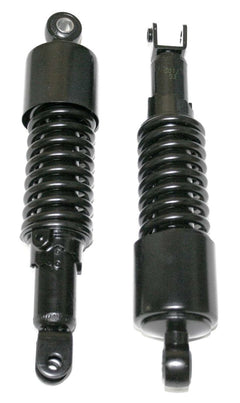 Universal Motorcycle Shorty Shock Absorber Set ~ Black Shrouded 290mm