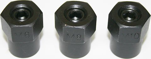 Universal motorcycle cylinder stud installation tool set