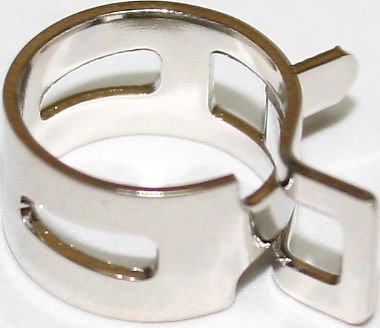 Universal motorcycle deluxe hose clamps pk 10 12mm to 14mm id