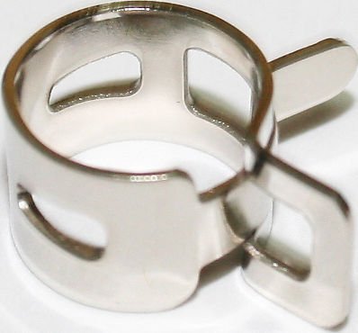 Universal motorcycle deluxe hose clamps pk 10 13mm to 15mm id