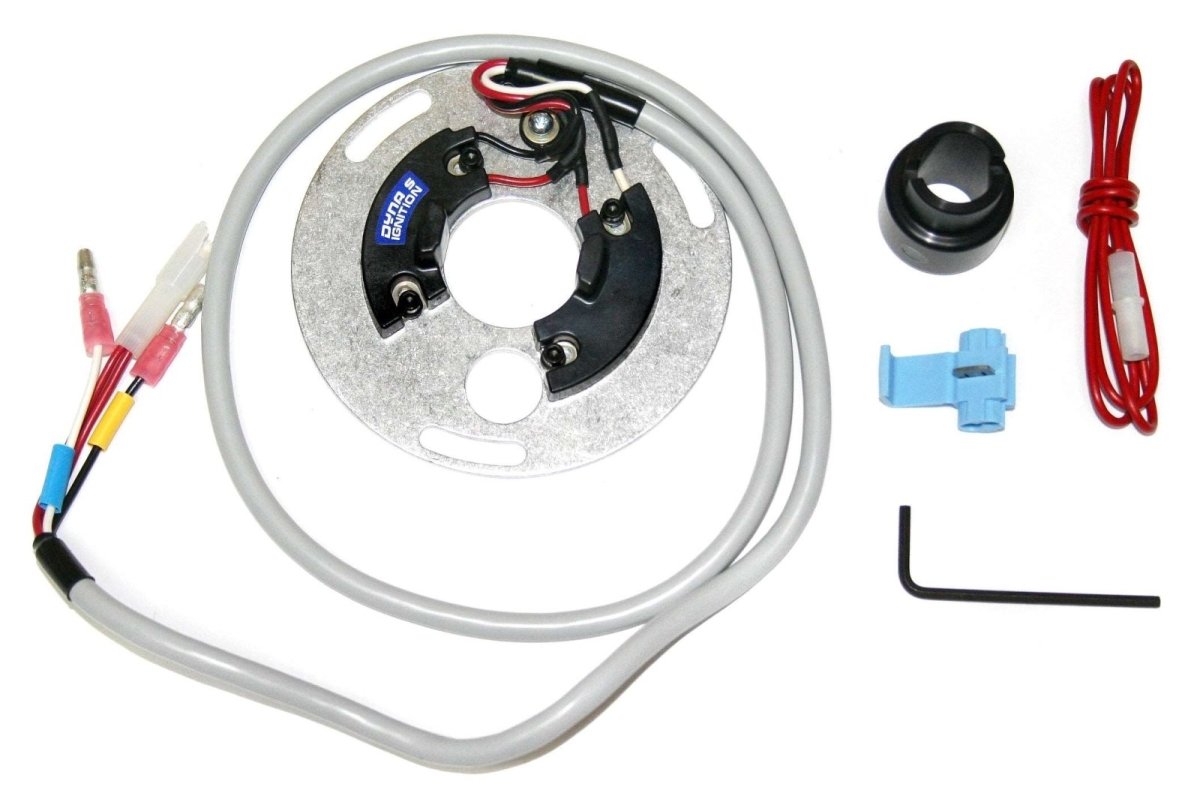 Dynatek ignition system brand detail for Honda CB builds