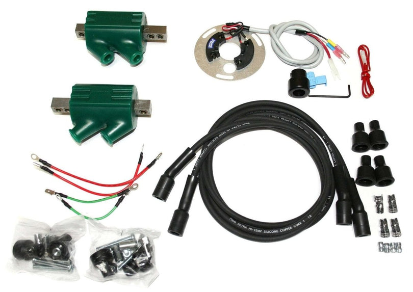 Dynatek ignition system brand detail for Honda CB builds