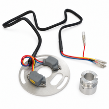 Load image into Gallery viewer, Honda CB500K CB550 CB750 SOHC electronic ignition kit with trigger plate, wiring harness and aluminum rotor