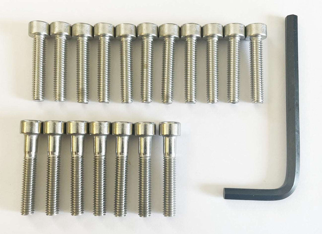 Engine Cover Bolt Set - 19 Pieces - VintageCB750