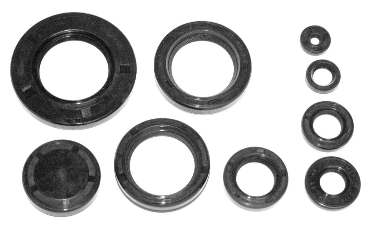 Honda CB550 engine oil seal kit with clutch crankshaft countershaft and tach seals