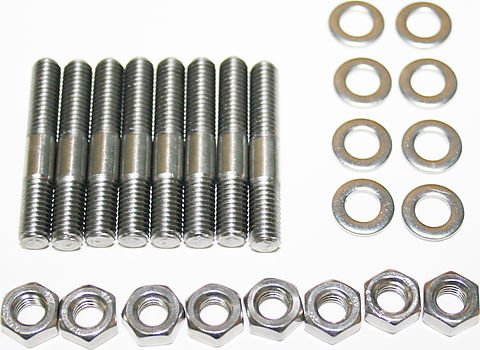 Honda CB550F CB550K CB500K exhaust stud set