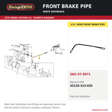 Load image into Gallery viewer, Parts fiche reference for SKU 07-9971