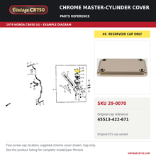 Charger l'image dans la galerie, Parts fiche reference for SKU 29-0070
