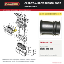 Charger l'image dans la galerie, Parts fiche reference for SKU 48-0759
