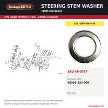 Load image into Gallery viewer, Parts fiche reference for SKU 49-0787