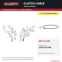 Charger l'image dans la galerie, Parts fiche reference for SKU 51-2208