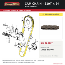 Charger l'image dans la galerie, Parts fiche reference for SKU 52-3027