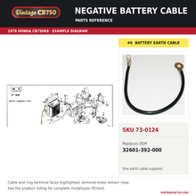 Load image into Gallery viewer, Parts fiche reference for SKU 73-0124