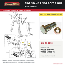 Charger l'image dans la galerie, Parts fiche reference for SKU 73-0893