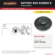 Load image into Gallery viewer, Parts fiche reference for SKU 73-1040