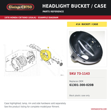 Load image into Gallery viewer, Parts fiche reference for SKU 73-1143