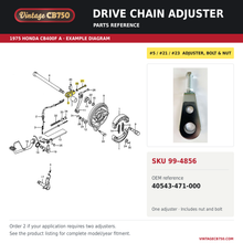 Charger l'image dans la galerie, Parts reference fiche for SKU 99-4856