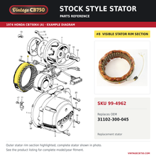Charger l'image dans la galerie, Parts fiche reference for SKU 99-4962