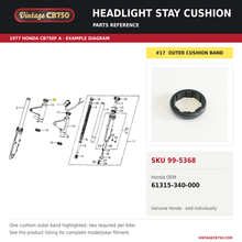Load image into Gallery viewer, Parts fiche reference for SKU 99-5368