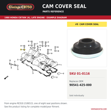 Load image into Gallery viewer, Corrected parts fiche reference for SKU 01-0116