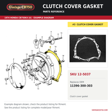 Load image into Gallery viewer, Corrected parts fiche reference for SKU 12-5037