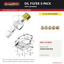 Load image into Gallery viewer, Corrected parts fiche reference for SKU 15-0025
