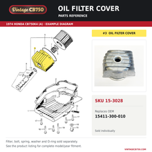 Load image into Gallery viewer, Corrected parts fiche reference for SKU 15-3028